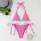 New Sexy Strap Three-point Bikini Split